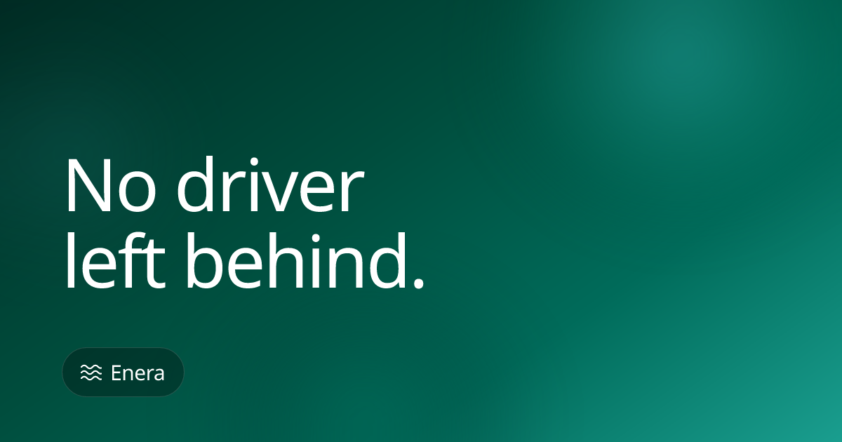 Enera - The AI Driver Experience Platform